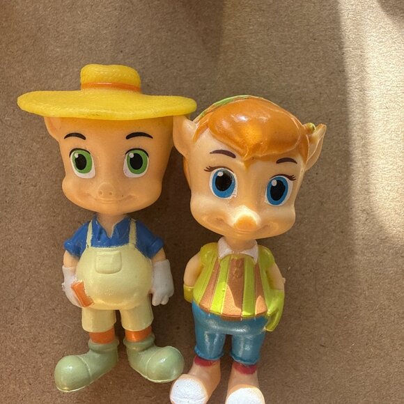 VINTAGE LOT 10 Snoopy McD’s Chipmunk Disney Forest Tale Gargamel Robbin Hood - Picture 4 of 14